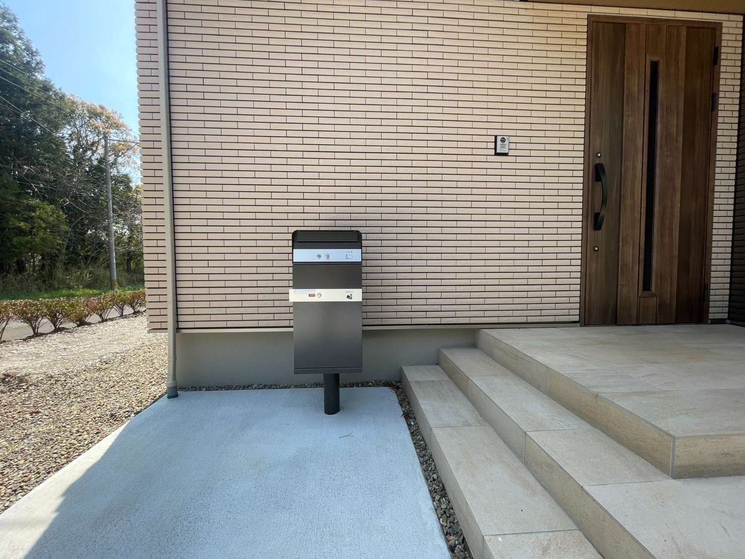 不在時に便利♪ポスト一体型宅配ボックス設置｜大分市