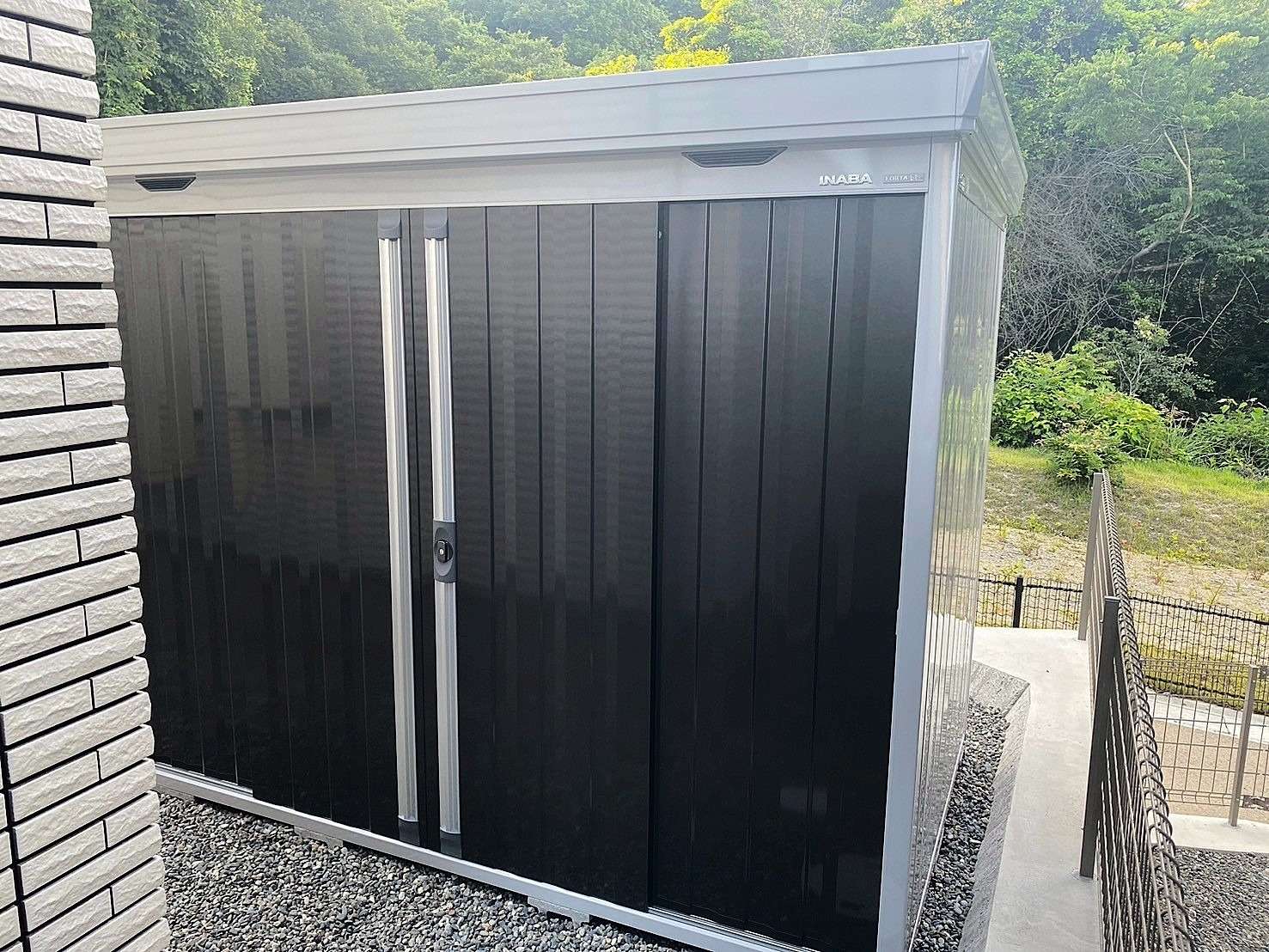 強風や地震に強い安心物置｜大分市