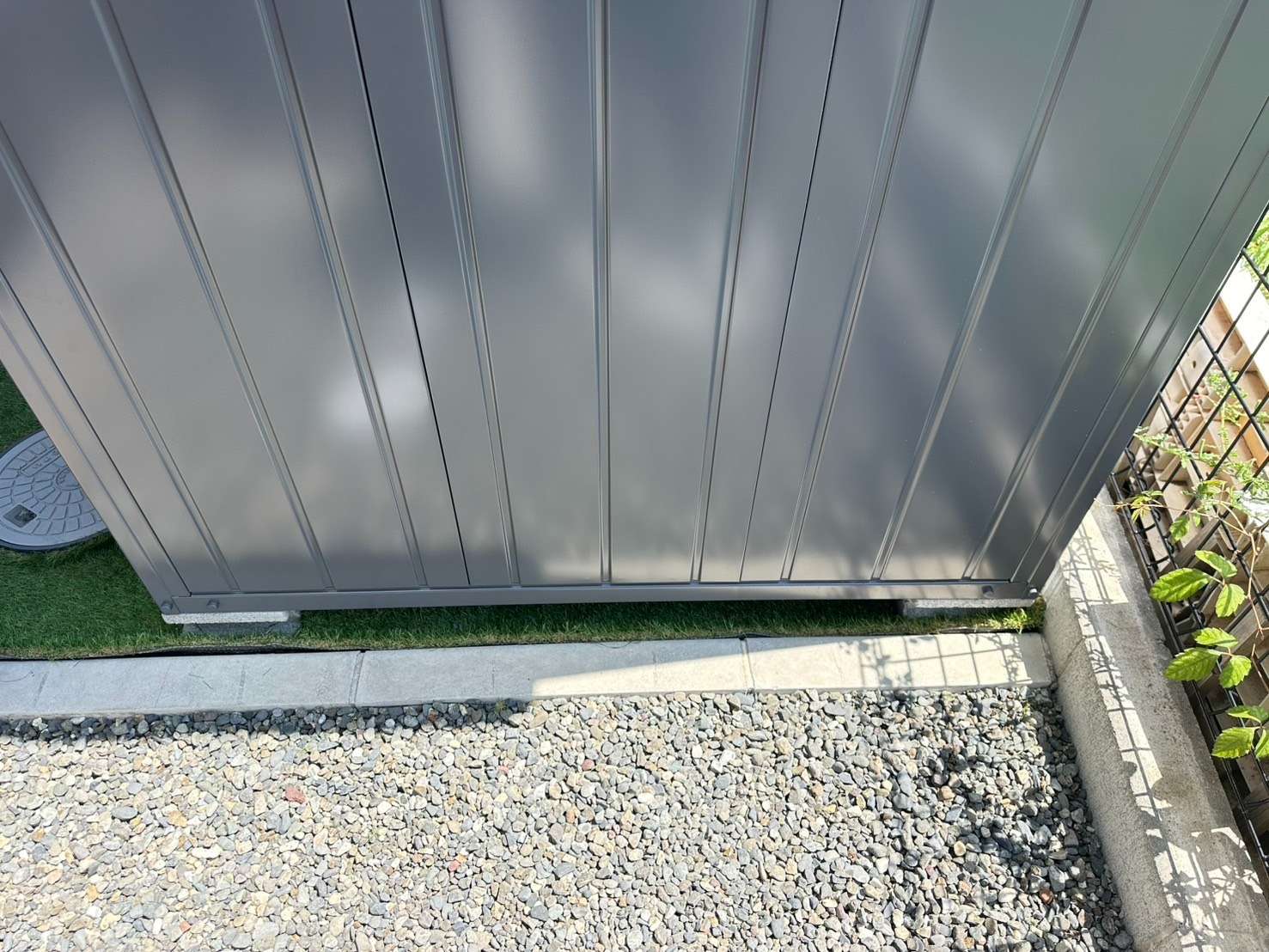 指定建築材料を使用した頑丈な物置｜大分市