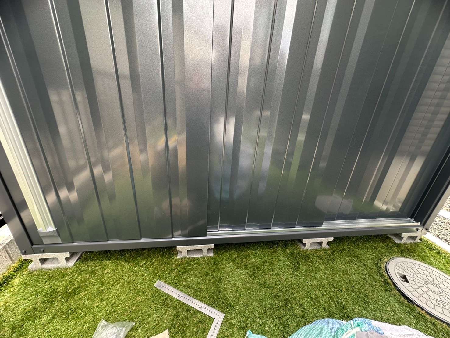 指定建築材料を使用した頑丈な物置｜大分市