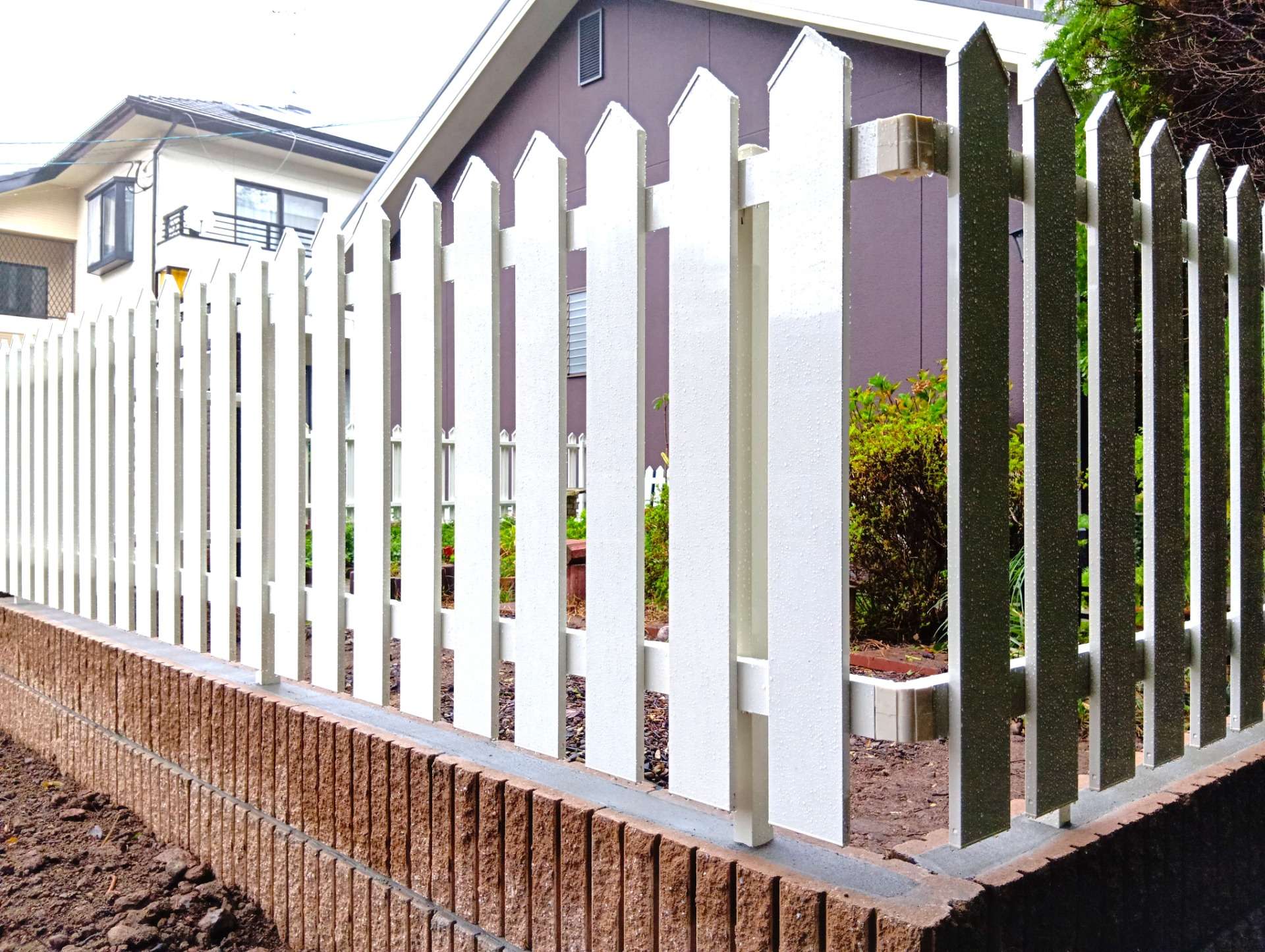 おしゃれなアメリカンフェンス設置｜大分市