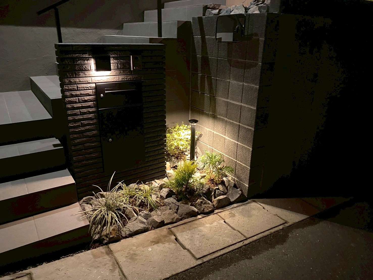 エクステリア照明で夜も美しく｜大分市