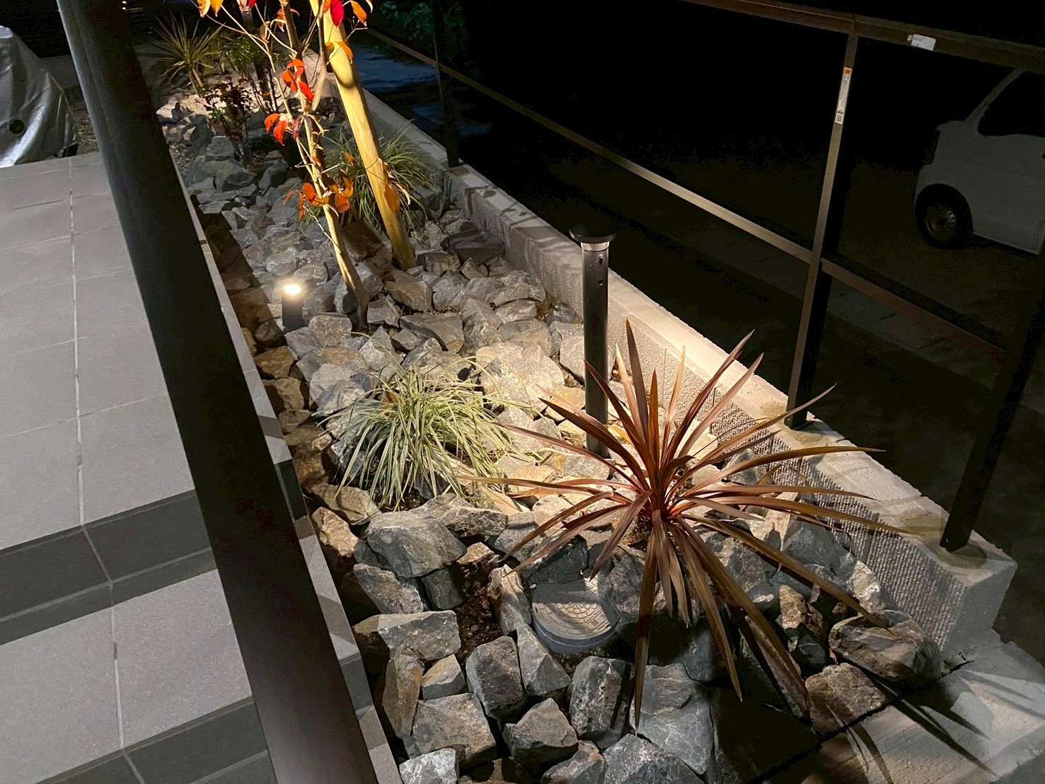 エクステリア照明で夜も美しく｜大分市