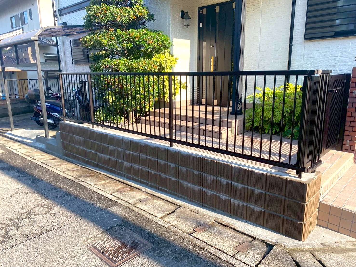 ブロック塀、フェンス改修で安心安全な境界|大分市