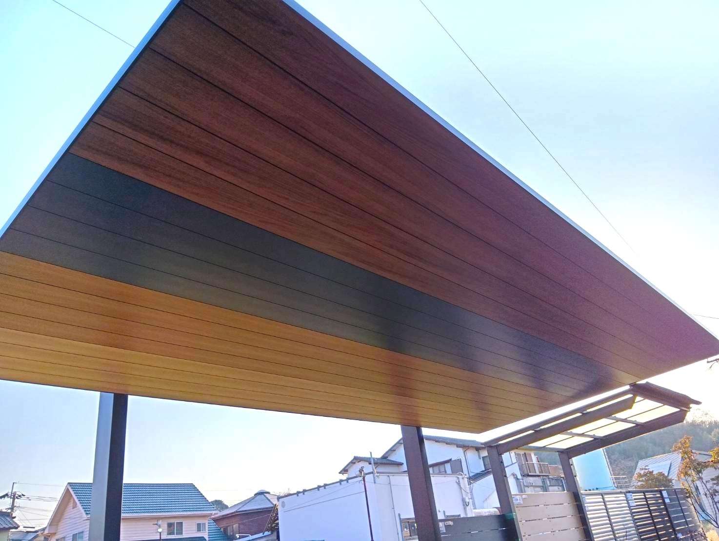 【展示品】屋根色を見比べられる！LIXIL カーポートSC｜大分市